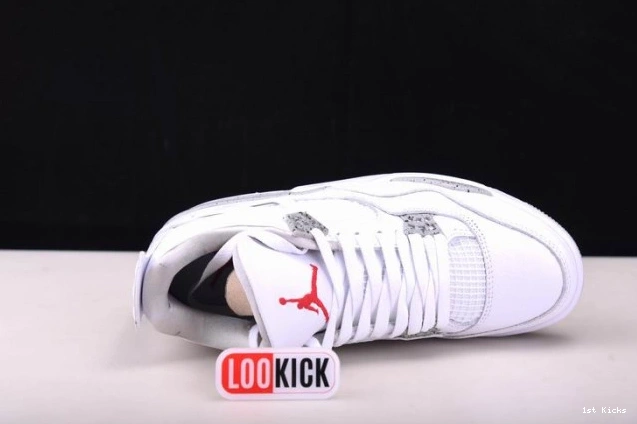 1st Kicks 4 Jordan (2021) Oreo White CT8527-100 Retro 0801